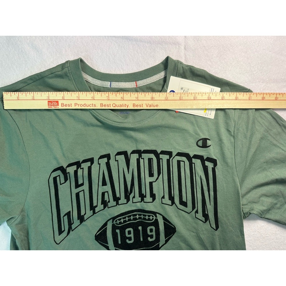 Champion T-Shirt,‎ Extra Small Green 1919 Logo - Picture 4 of 6